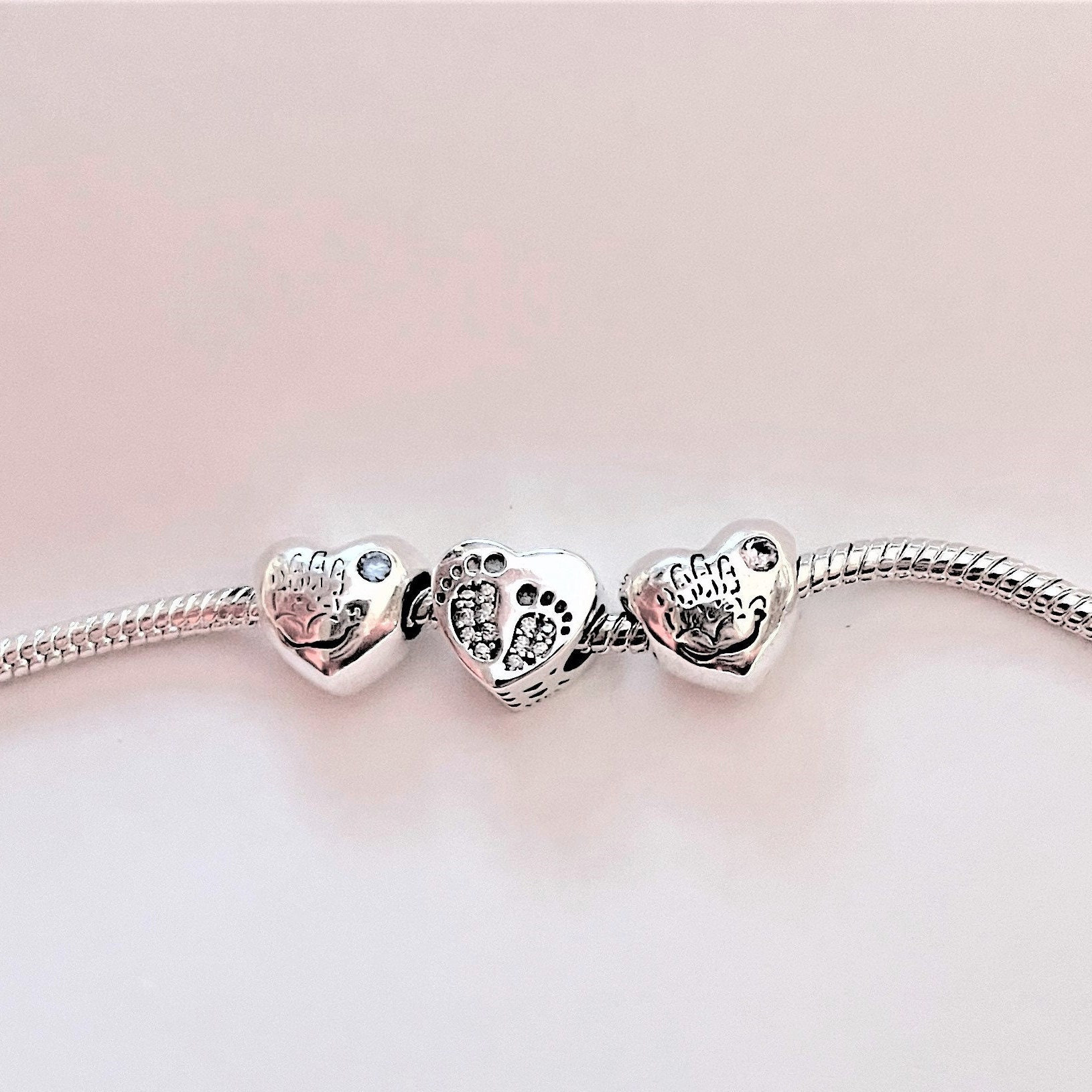 Handprint pandora charm sale