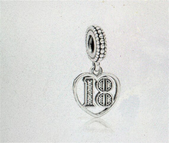 Pandora 18th Birthday Charm - Gem