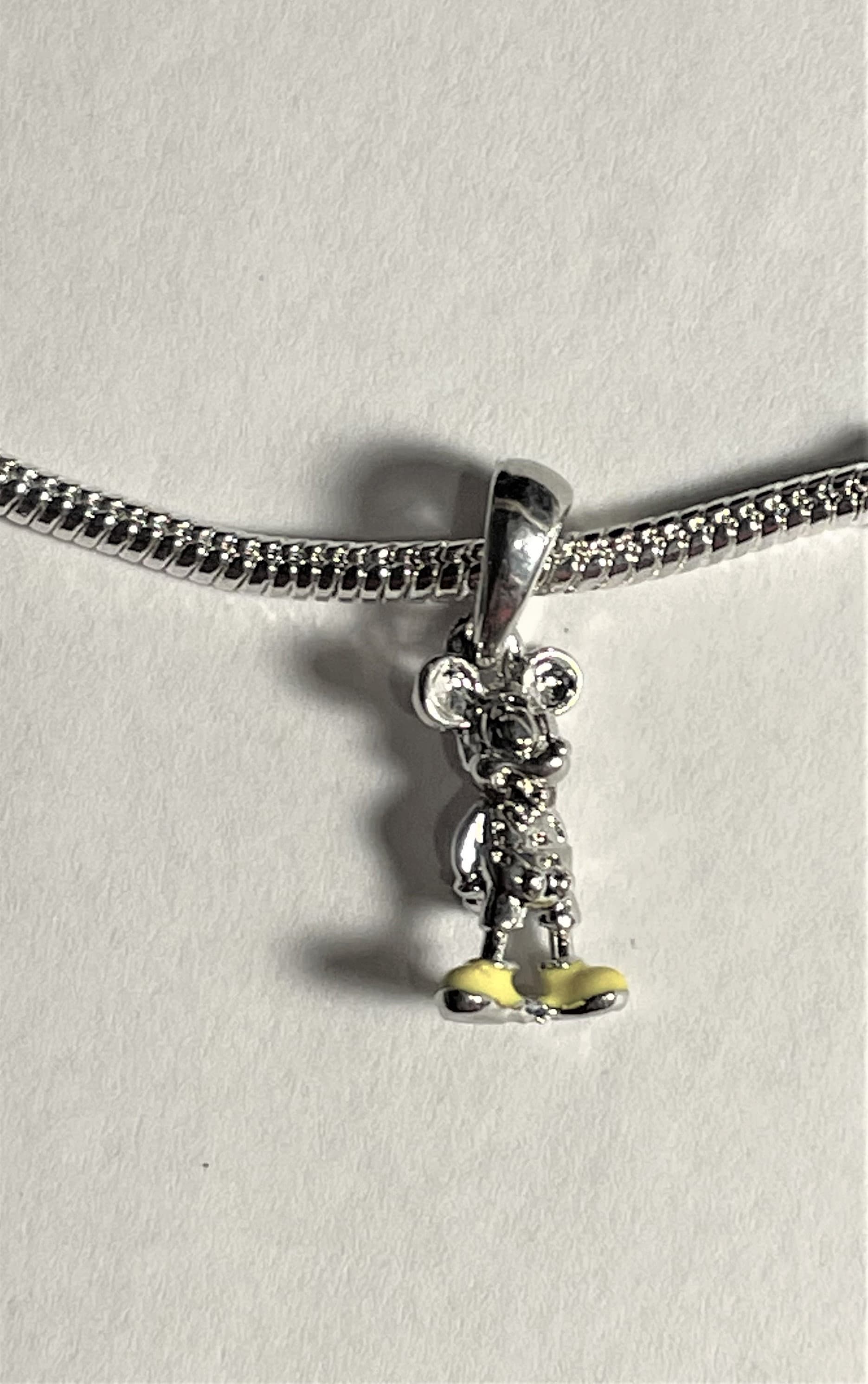 Disney Pandora Necklace - Mickey Mouse Fantasyland Castle Key