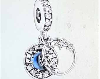 Pandora Blue Stars Etsy