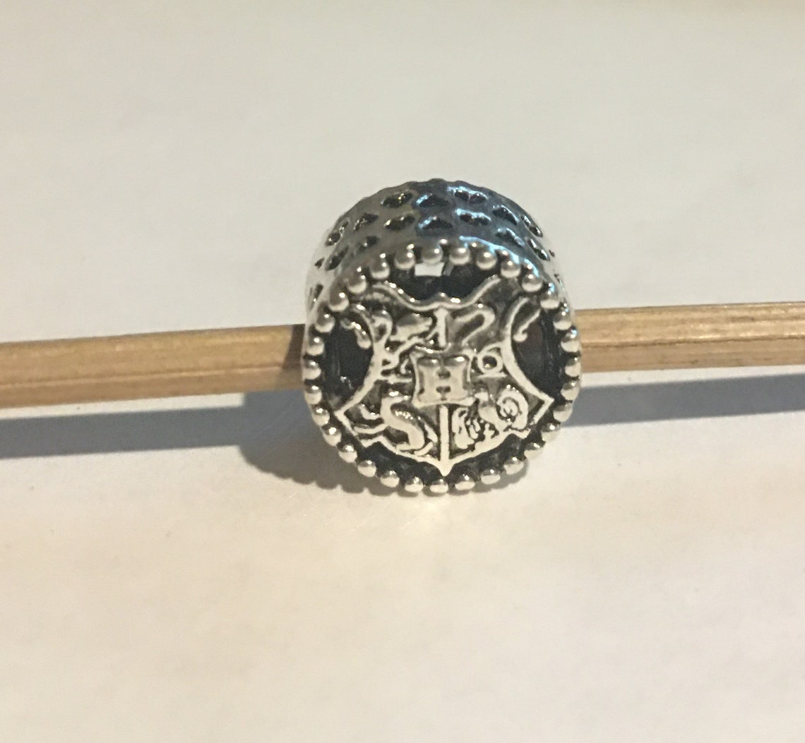 Pandora Style Harry Potter Charm Hogwarts School Charm Etsy