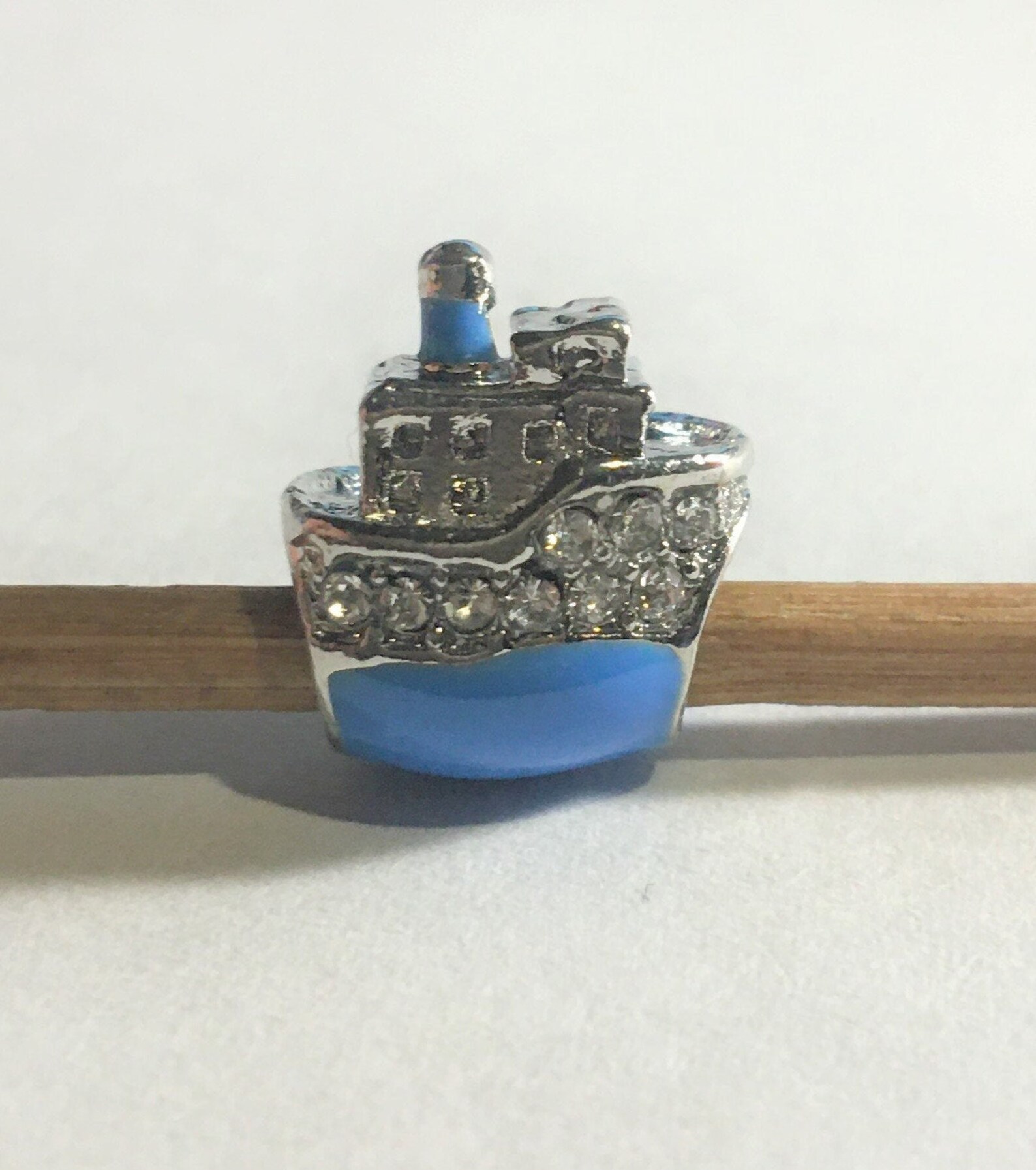 Pandora Style Blue Enamel Cruise Ship Charm Cruise Vacation Etsy