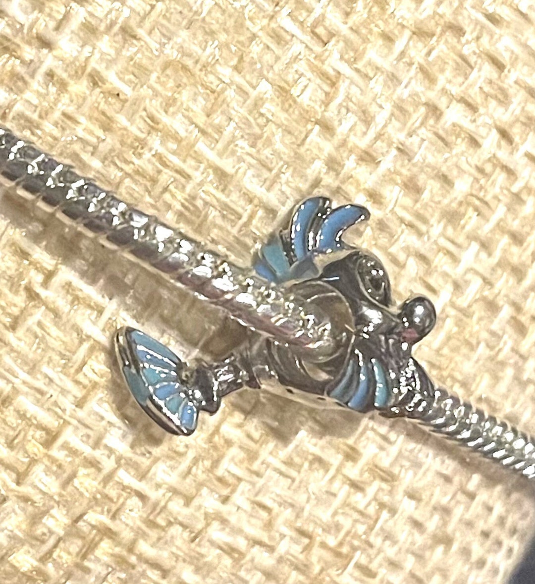 Disney the Little Mermaid Flounder Charm Fits Pandora Etsy