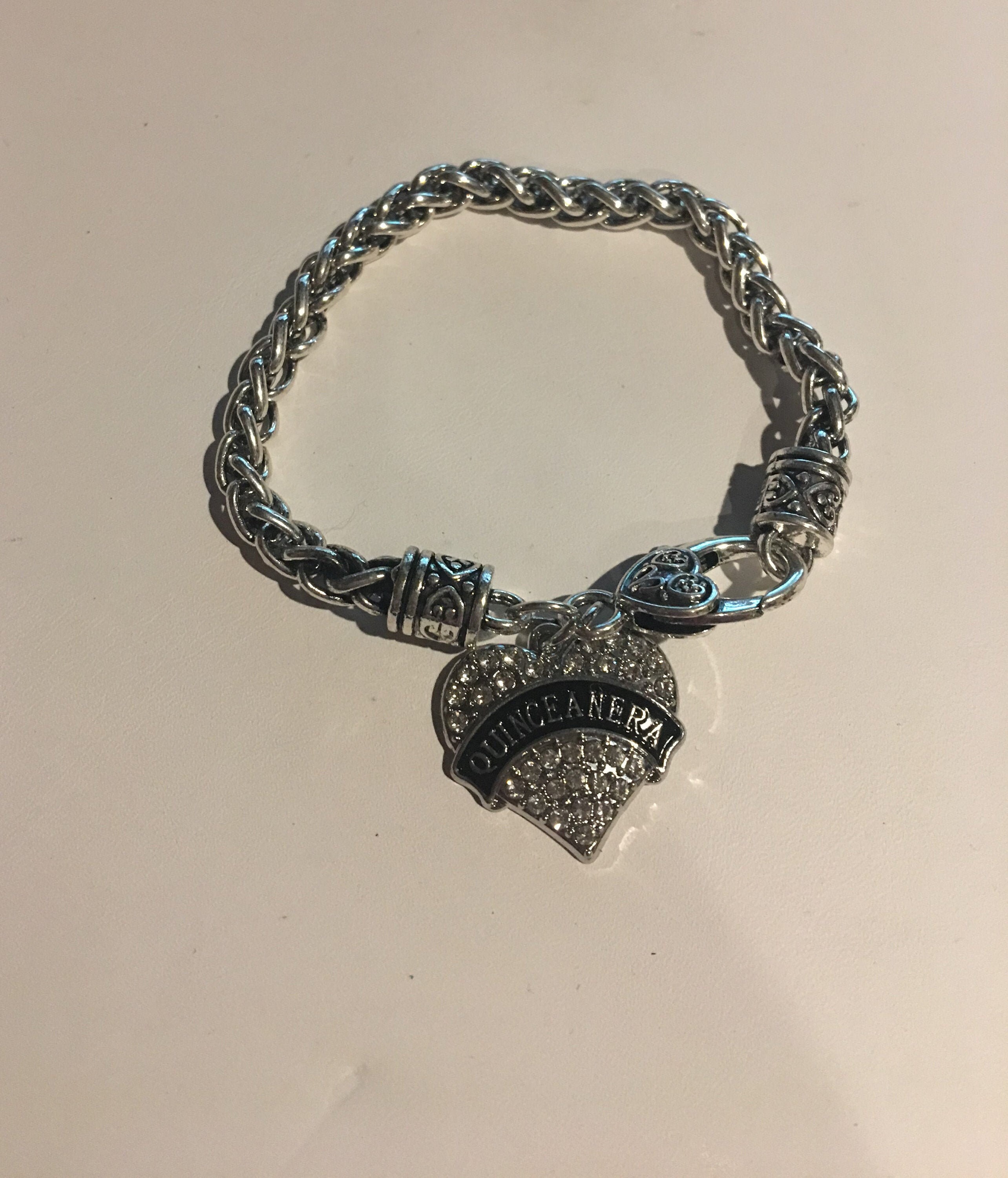 Pandora Style 15th Birthday Charm Bracelet Quinceanera Charm Etsy