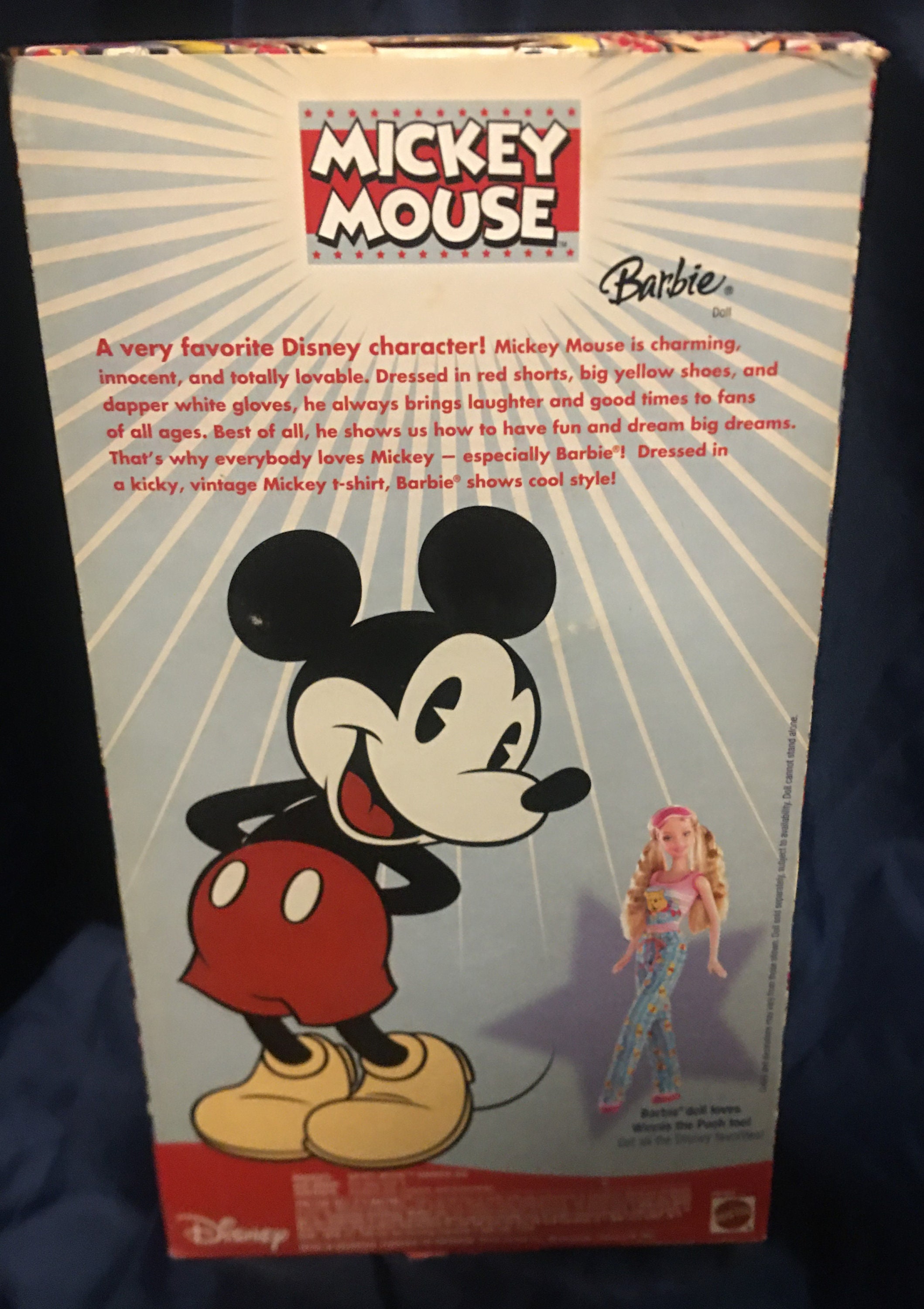 barbie loves mickey mouse