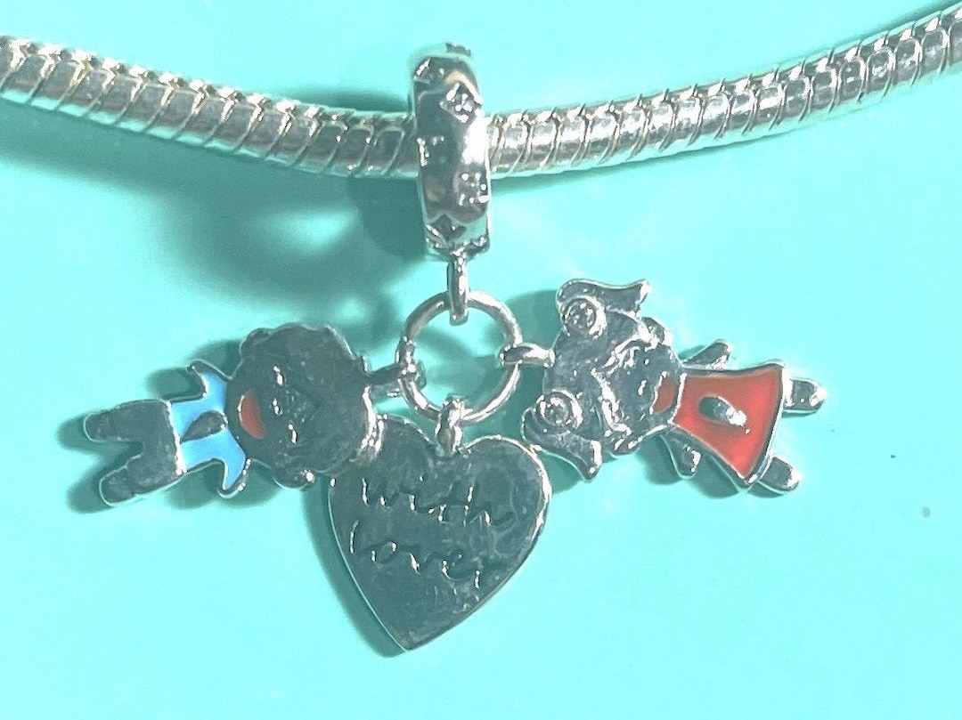 Forever Your Children Charm Fits Pandora Bracelet , With Love Charm