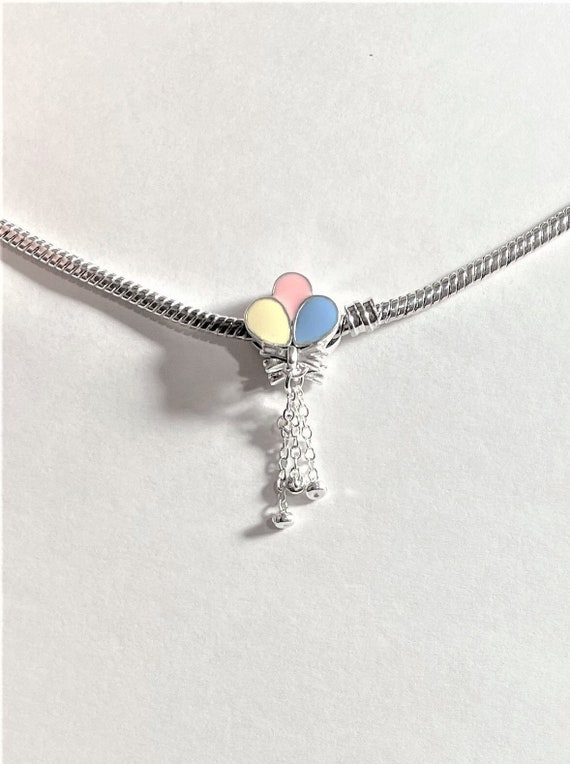 Bunch of Balloons Charm Sterling Silver Bunch of Balloons Charm Sterling Silver