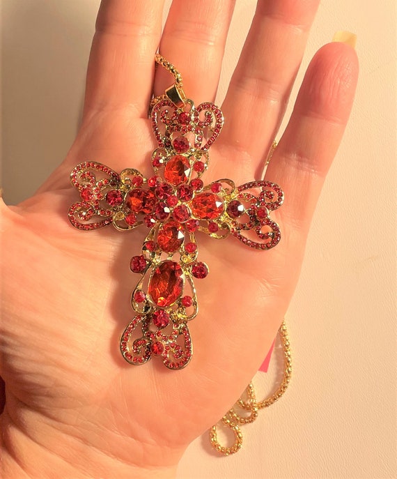 Snoops Vintage Boho Crystal Cross Falls Pendientes De Mujer Snoops Vintage Boho Crystal Cross Falls Pendientes De Mujer
