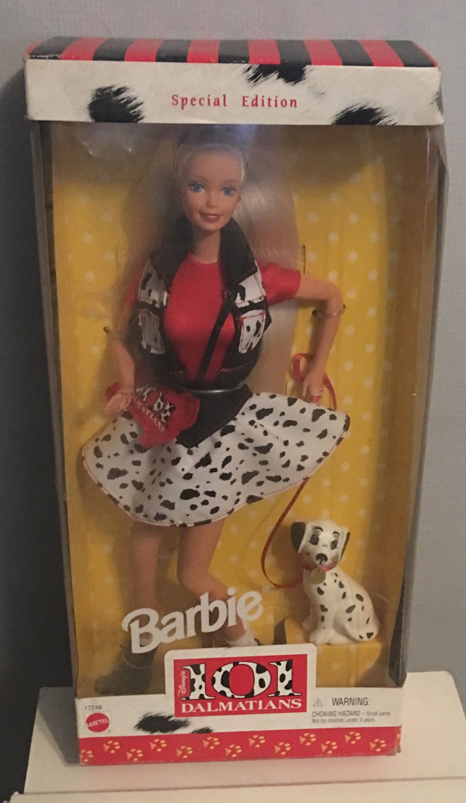 Vintage 101 Dalmations Barbie Doll Disney Barbie 1997 Special Edition NRFB Etsy