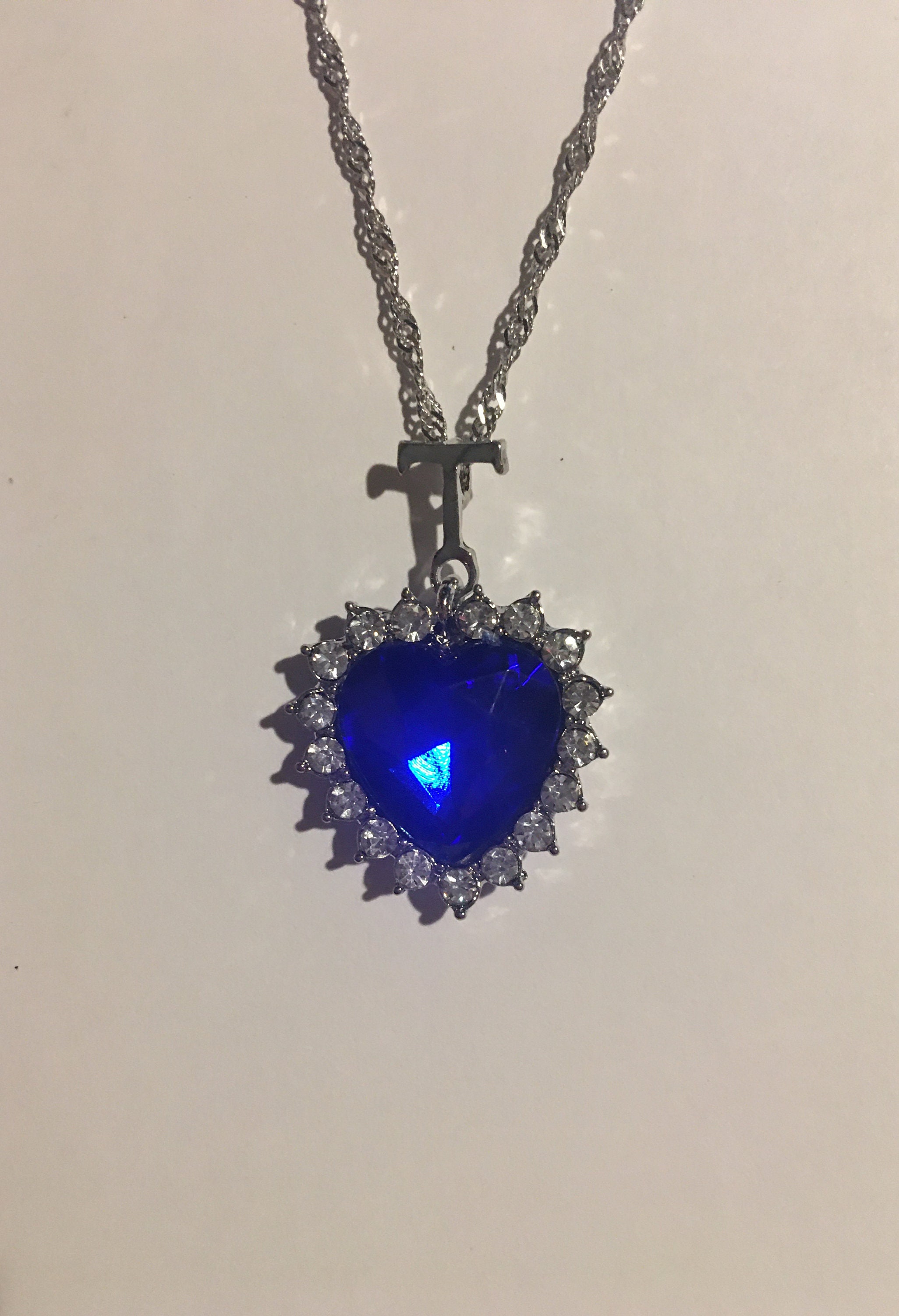 Ocean Heart Shaped Pendant Necklace | SHEIN USA