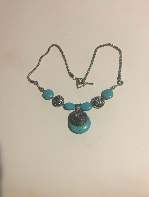 Faux turquoise hotsell jewelry