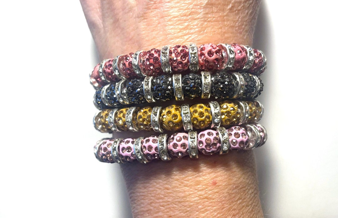 Shelby Ball Bead Stretch Bracelets (Set of 2)