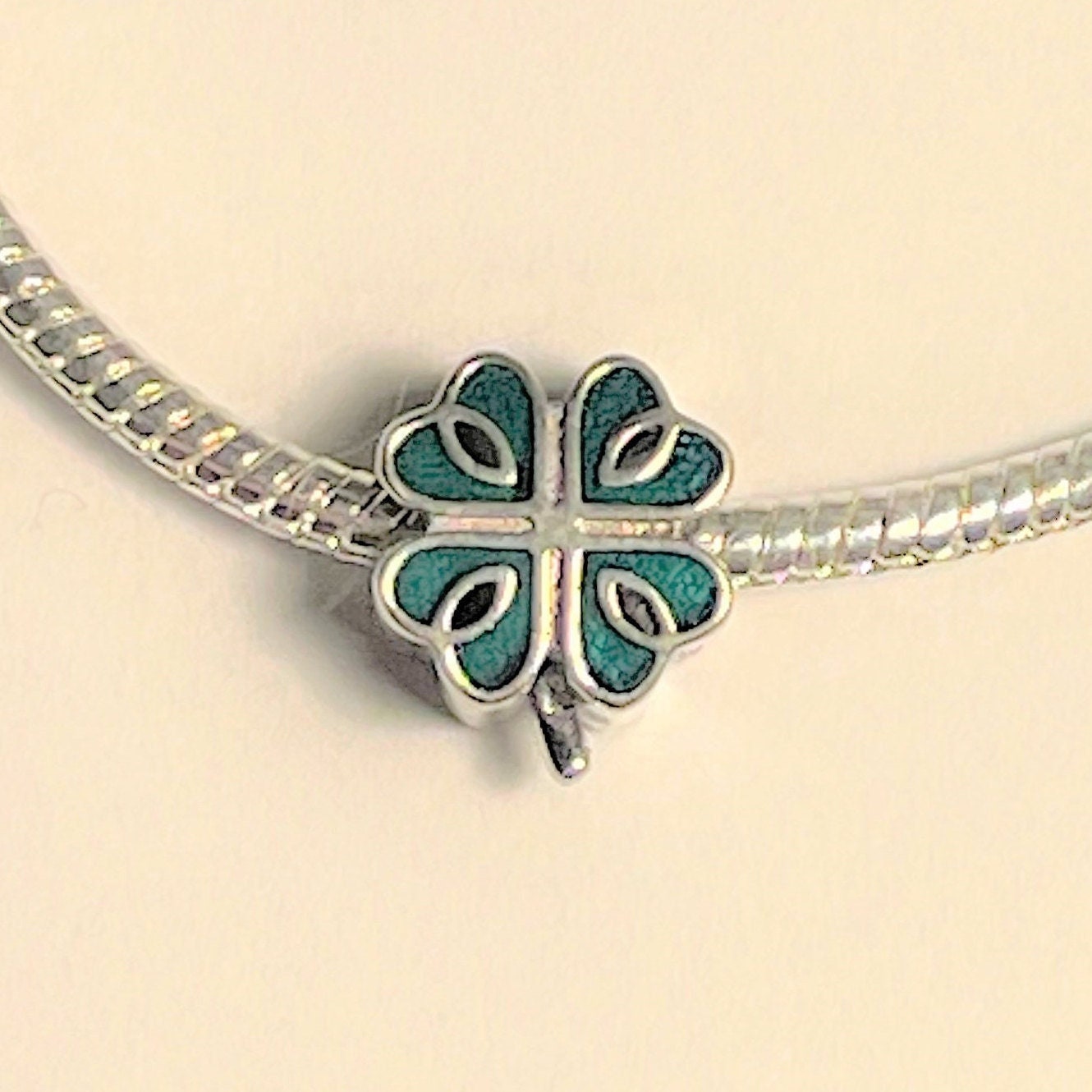 925 Sterling Silver Seven Star Ladybug Bracelet Four Leaf Clover Five  Flower Bracelet For women Fine jewelry
