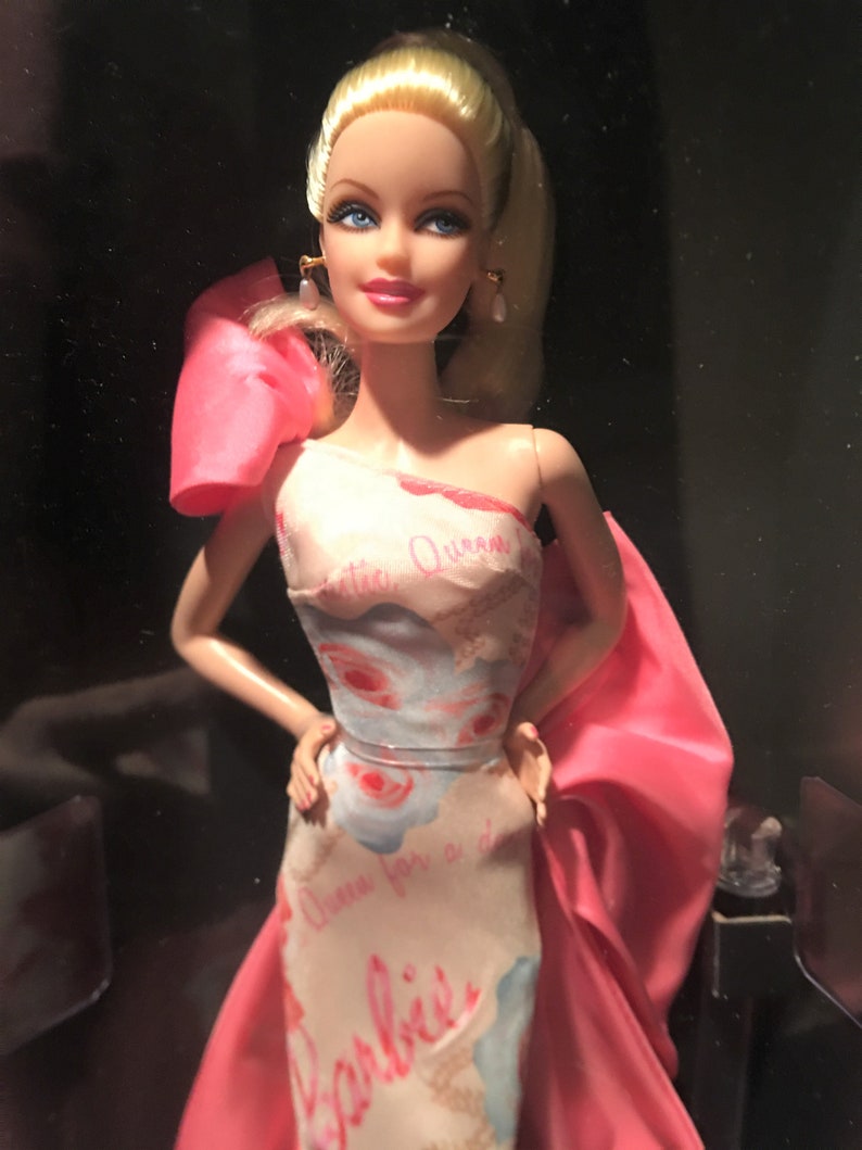Vintage Rose Splendor Barbie Doll Pink Label Robert Best - Etsy