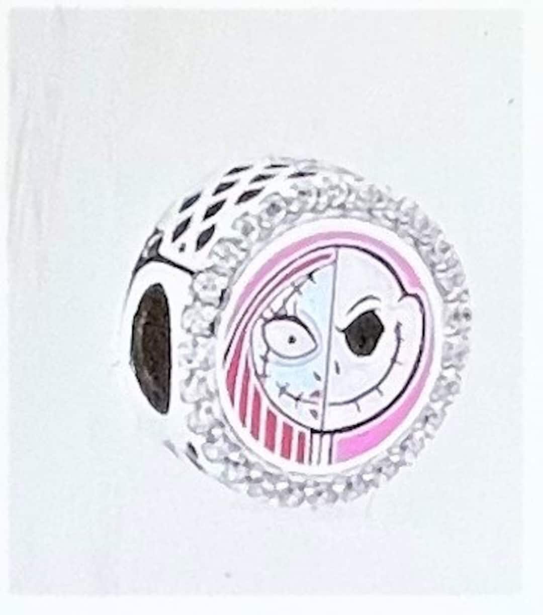 The Nightmare Before Christmas Charm Fits Pandora Bracelets , Jack and