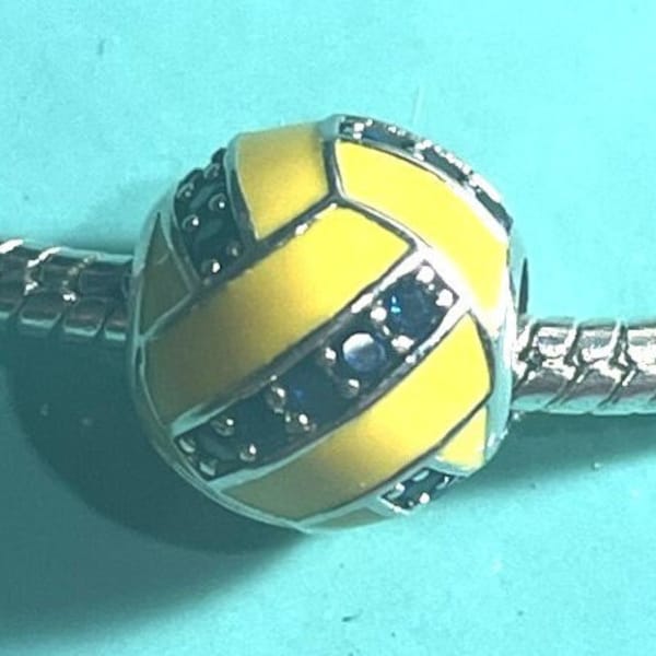 Volleyball Pandora Charm Etsy