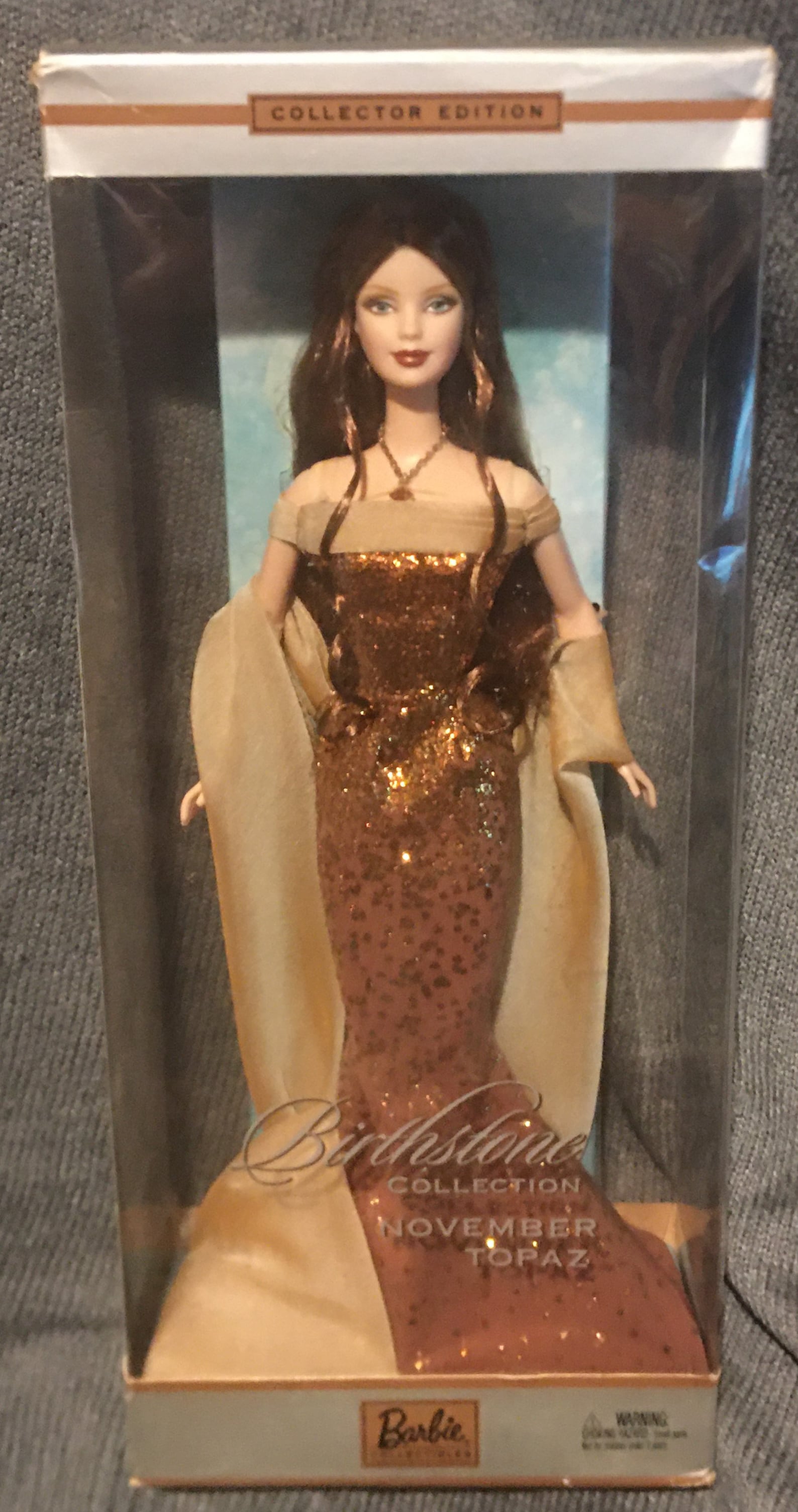 Vintage Birthstone Barbie Doll November Topaz Barbie Doll | Etsy