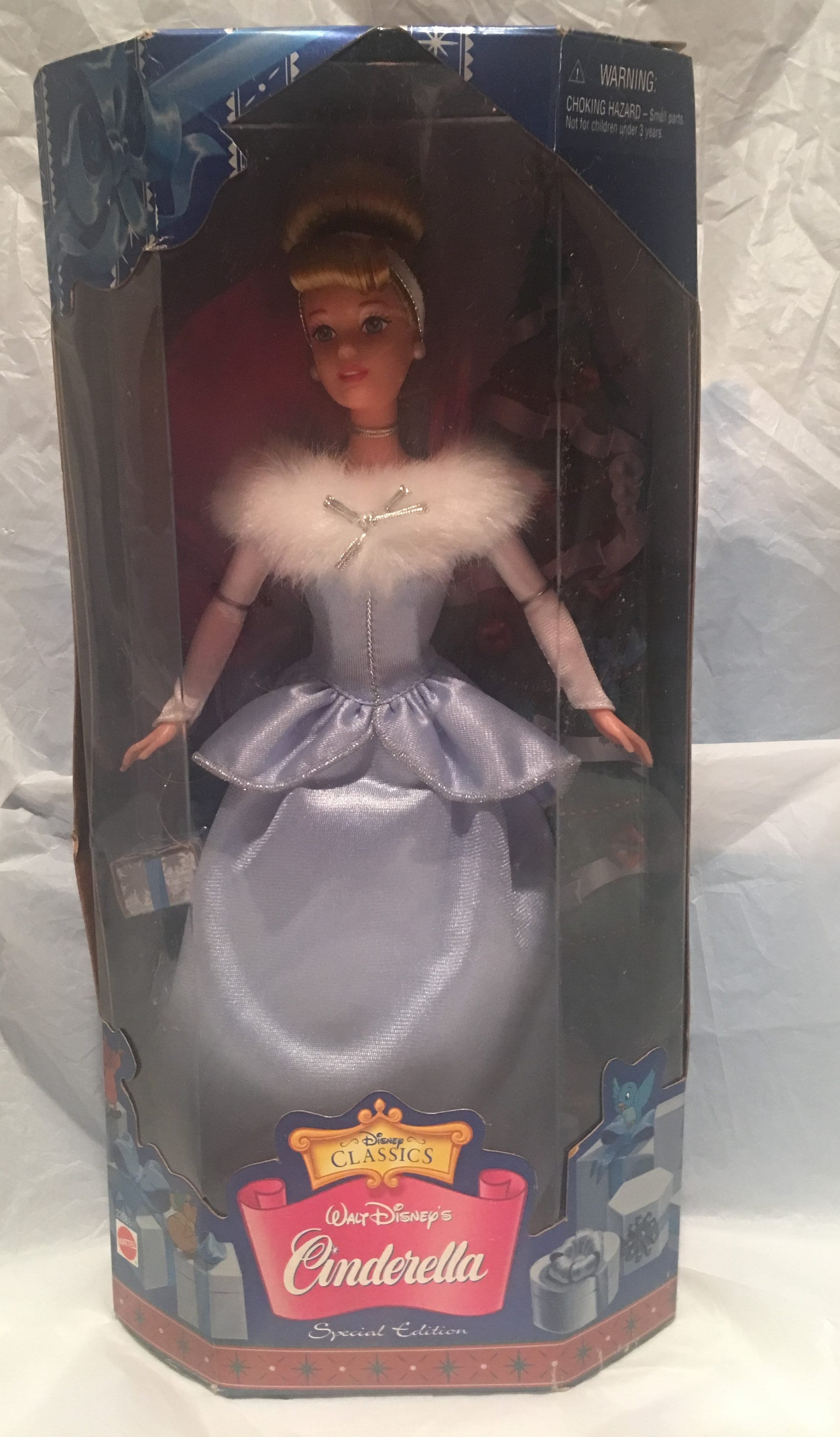 Vintage 1991 Disney Classics Cendrillon Barbie Doll France