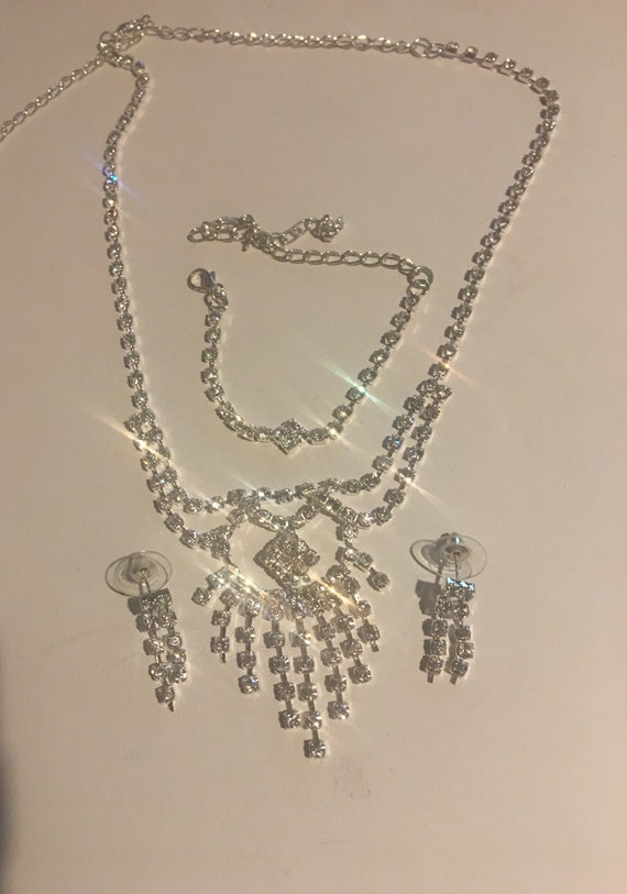 Rhinestone Jewelry set , Rhinestone jewelry set , 