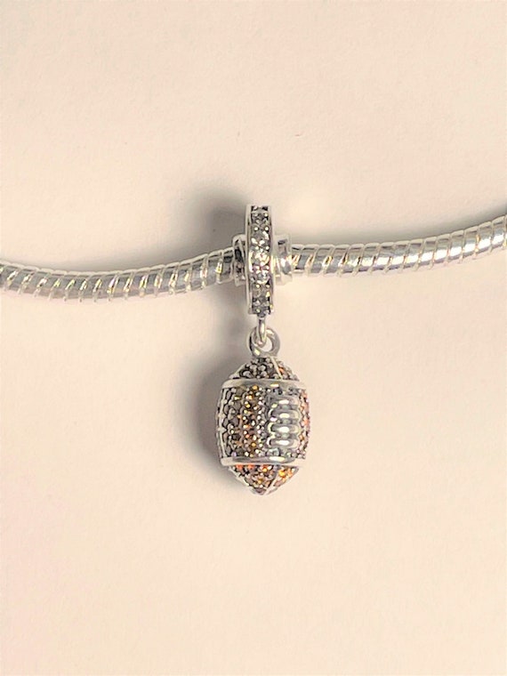 Football charm bracelet sale