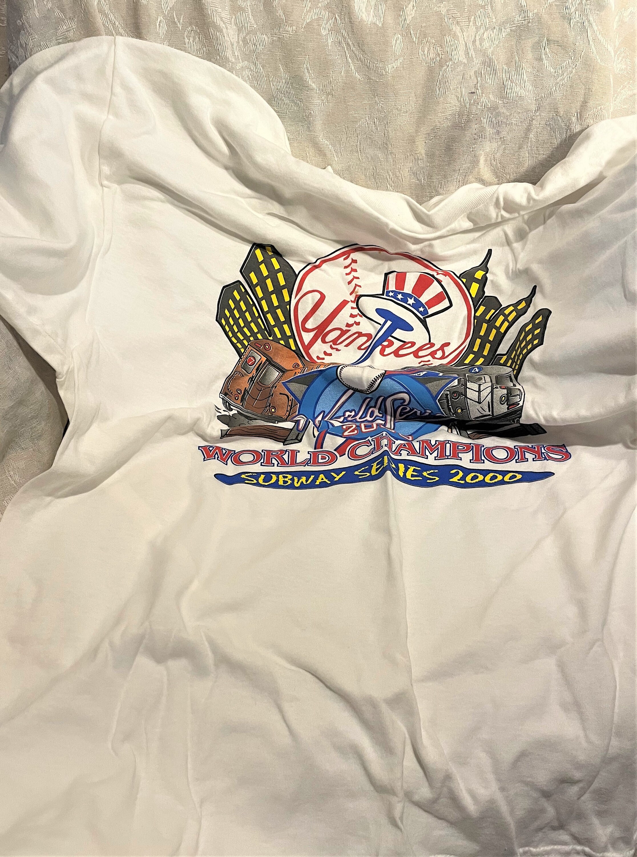 90s New York Jersey Knights World League T-shirt Extra Large 