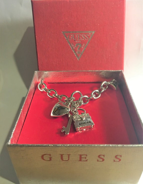 Authentic Guess Charm Necklace , Guess Pocketbook… - image 2