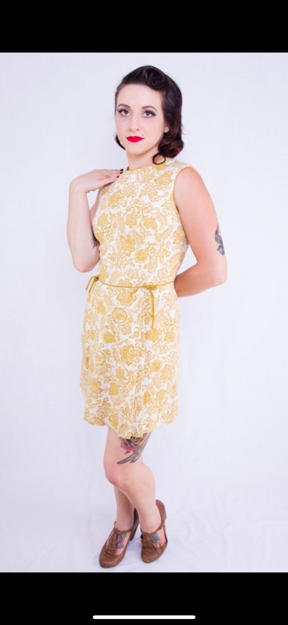 Vintage 1960s TWIGGY Mini Dress