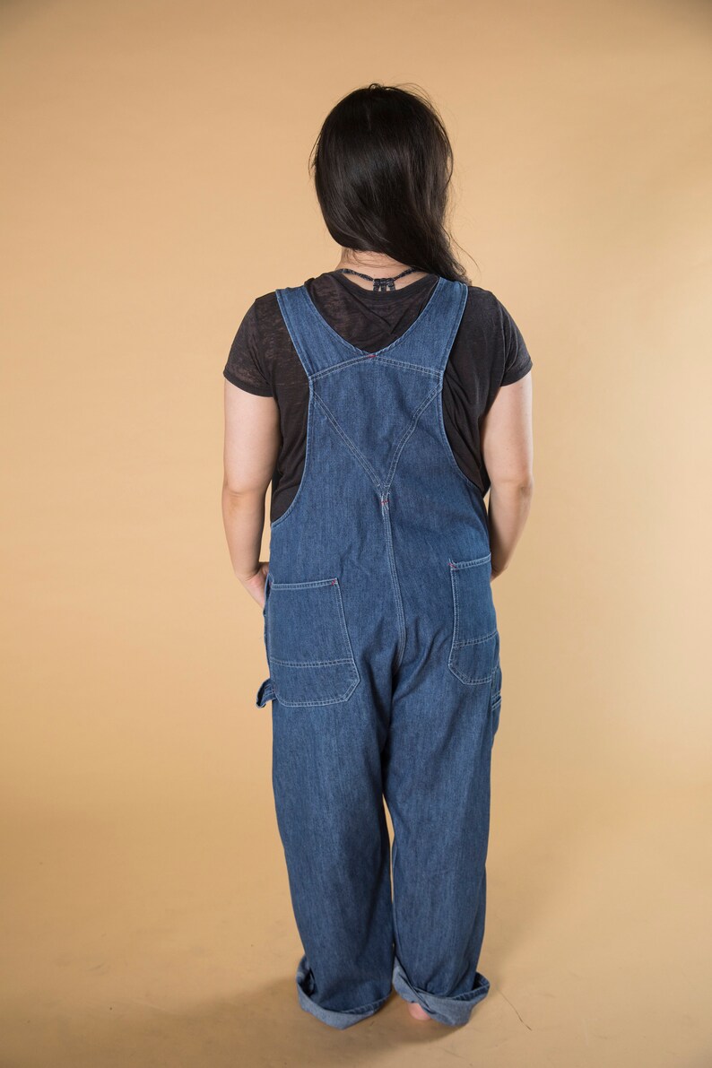 1970s Big Mac Jcpenney Blue Overalls up to 4x Etsy