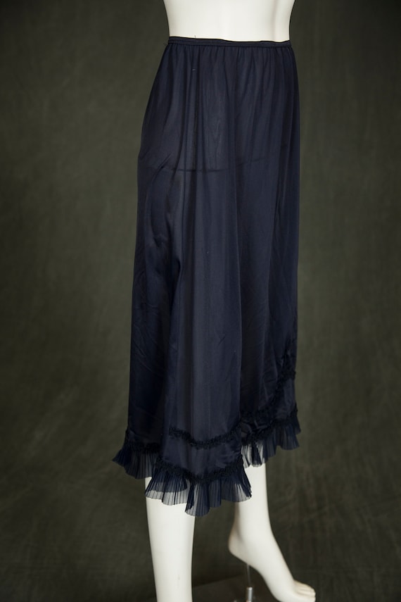 Banned 50s Petticoat Long Navy main image 1