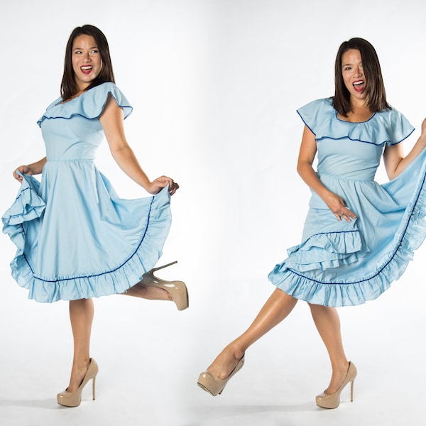 Line Dance Dress Etsy