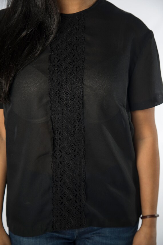 Triacetate Satin Knit One-Shoulder Top main image 1