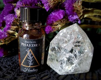 Witchy Potion Healing - All Natural, Rose, Rosemary, Eucalyptus, Juniper Berries, Herbs, Ritual