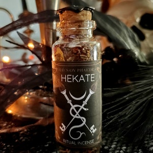 Hekate All Natural Incense - herbs, Essential Oils