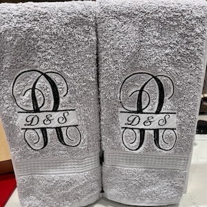 Personalized, Embroidered, Monogramed Hand Towels