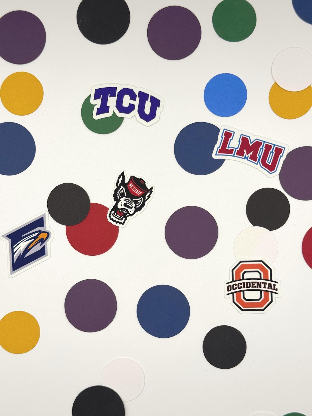 Utk Confetti Custom College Table Confetti | School Logo | Graduation Party Decor ...