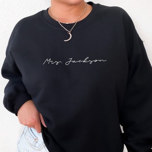 Toekomstige mevrouw sweatshirt, aangepaste crewneck, mevrouw sweatshirt, bruid sweatshirt, bruid sweatshirt, verlovingscadeaus voor bruid, bruidsdouche cadeau