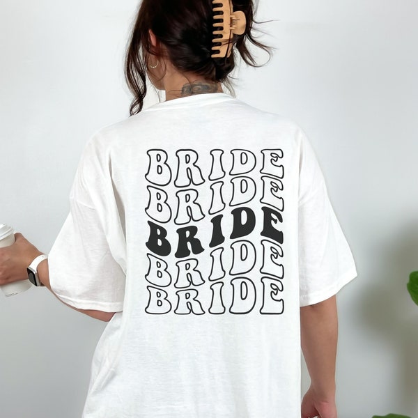 Retro Braut Shirt Comfort Colors®, immer bereit Outfit, Retro Junggesellinnenabschied Shirt, Groovy Hochzeit Shirt, Braut Party Shirt