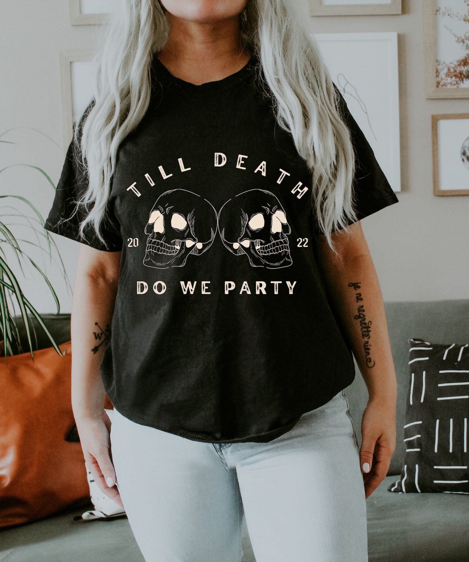 Halloween Bachelorette Party Shirts Bride or Die Halloween Etsy