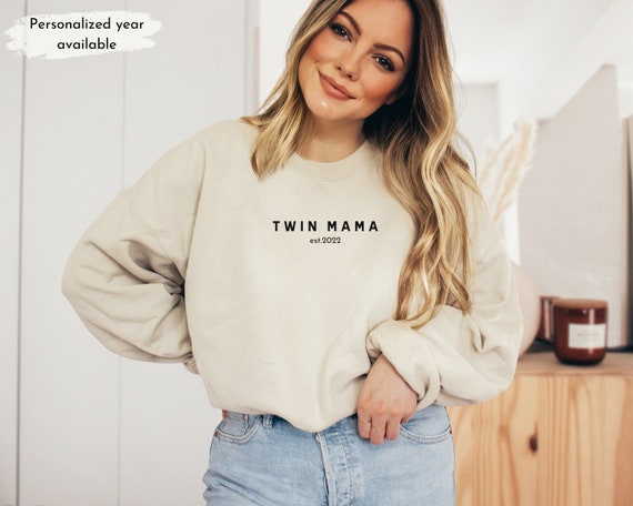 Twin mama 2025 sweatshirt