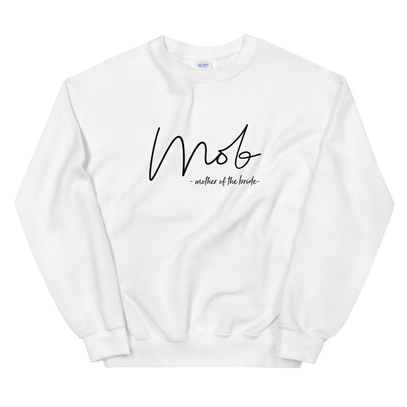 Mother of the bride gift from bride, Mother of the bride shirt, Crew Neck Sweatshirt image 8