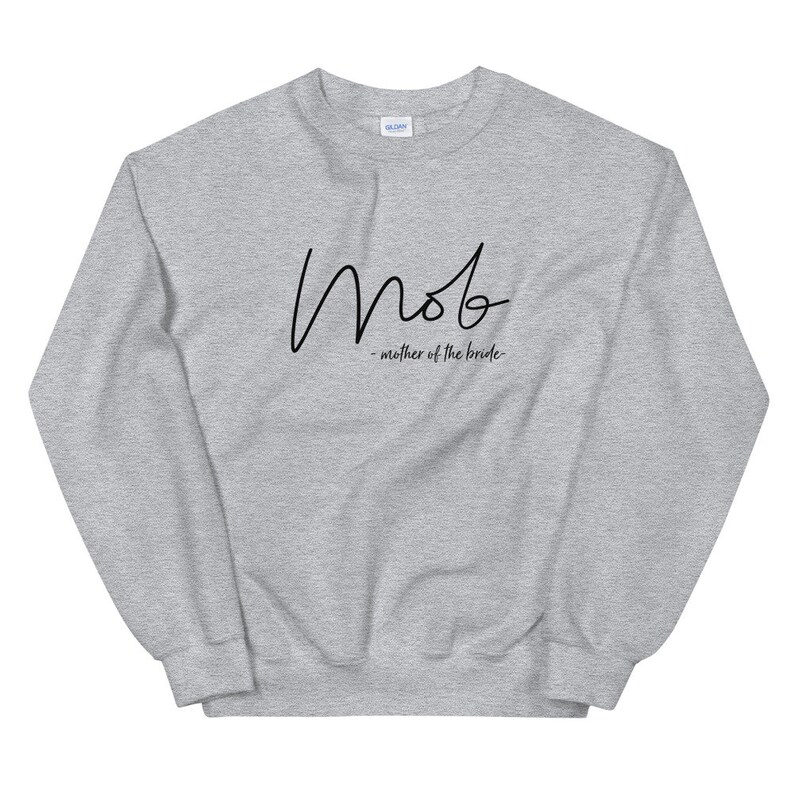 Mother of the bride gift from bride, Mother of the bride shirt, Crew Neck Sweatshirt image 6