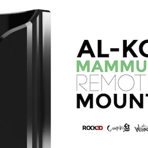Al-Ko Mammut Remote/Fernbedienung Halterung/Mount 3D Druck/3D Print afbeelding 1