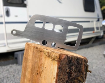 Tandem Axle Caravan Bottle Opener stainless steel