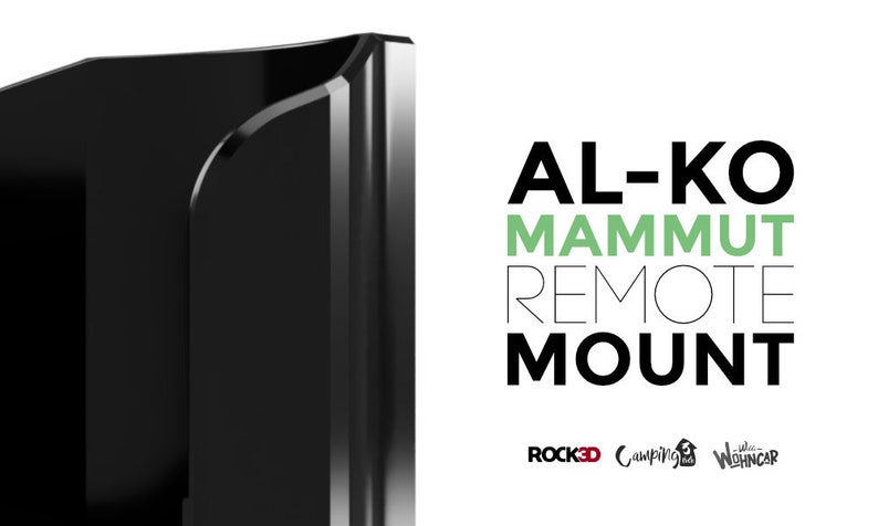 Al-Ko Mammut Remote/Fernbedienung Halterung/Mount 3D Druck/3D Print zdjęcie 1