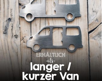 Van-Design Flaschenöffner aus Edelstahl