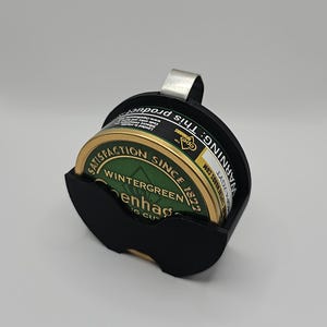 Clip para visera de lata de tabaco Copenhagen & Skoal impreso en 3D / Soporte de nicotina duradero / Accesorio para fumadores