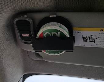 UNIVERSAL Visor Clip for ALL Nicotine, Tobacco, Caffeine, Nootropics Pouch Cans and more - Unique Gift For Dad, Boyfriend, Husband, Everyone