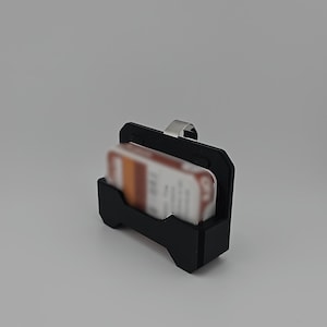 ON! Nicotine Pouch Can/Box Visor Clip | 3d printed Organizer | Stocking Stuffer for Him