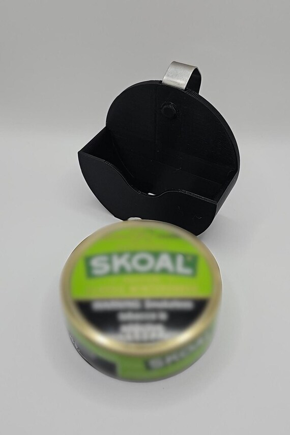Skoal Tobacco Can Visor Clip | 3d-printed Durable Nicotine Holder