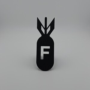3D Printed "F-Bomb" Decor: Funny Office Desk Accessory